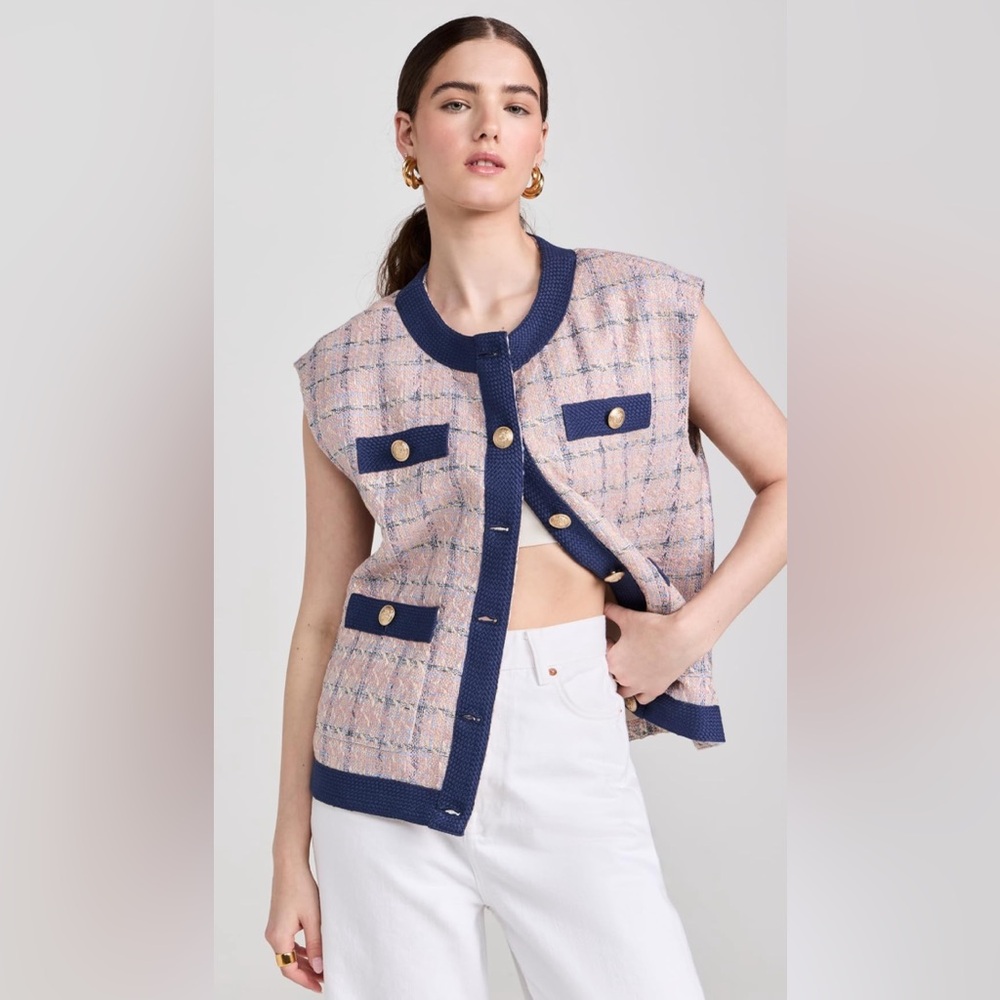 L'AGENCE Laurel Oversized Vest